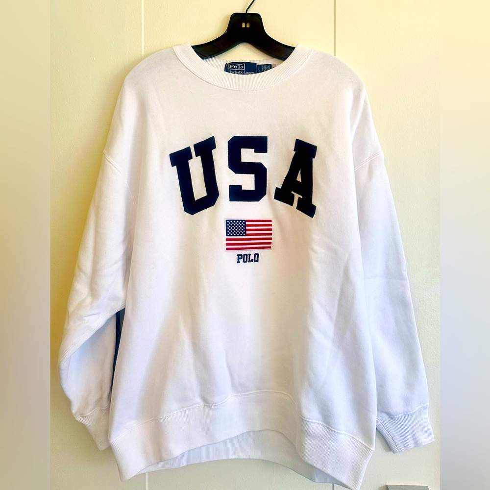 RALPH LAUREN OLYMPIC SWEATER